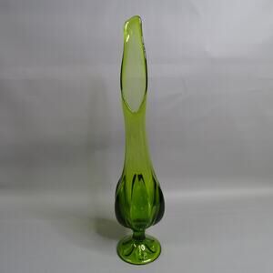 Vintage Viking 20" Swing Vase Avacado Green